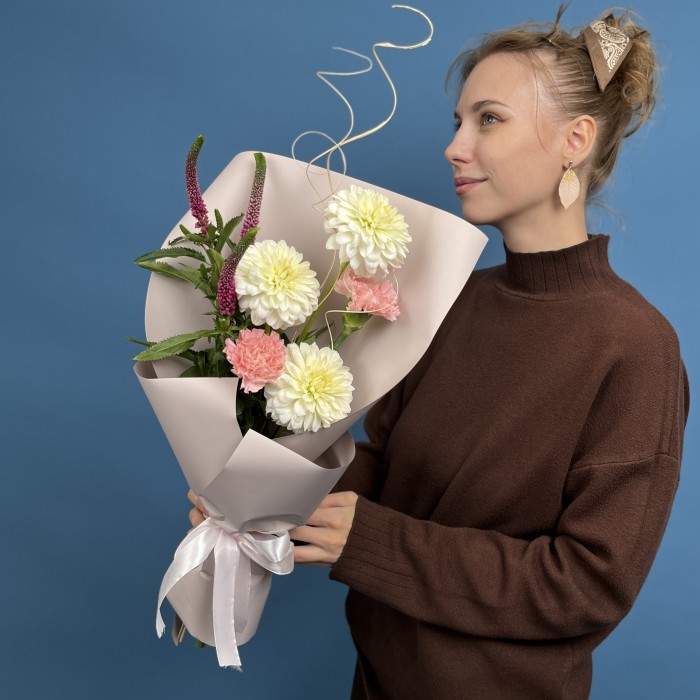 Букет в школу Урок нежности