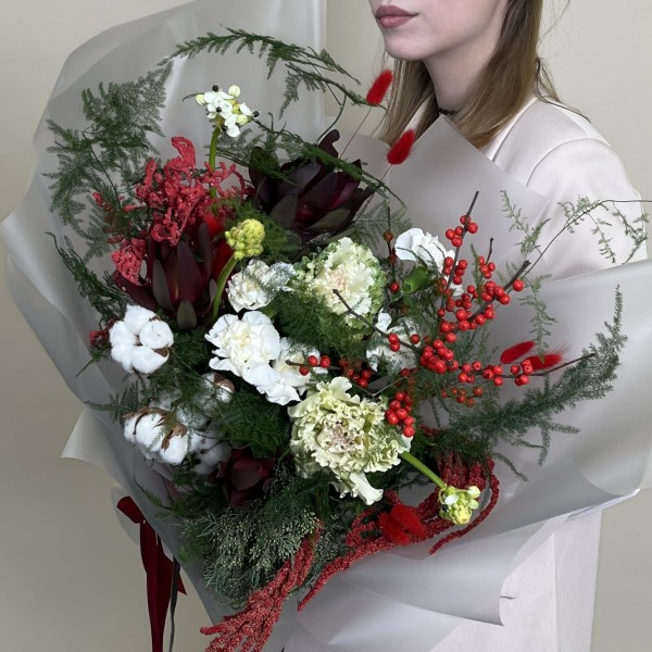 Авторский зимний букет