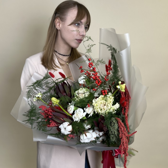 Авторский зимний букет