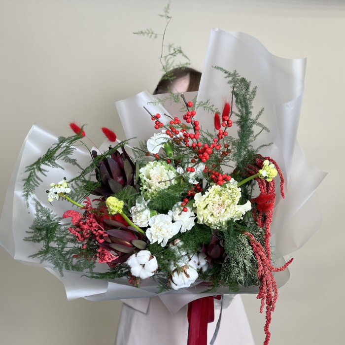 Авторский зимний букет