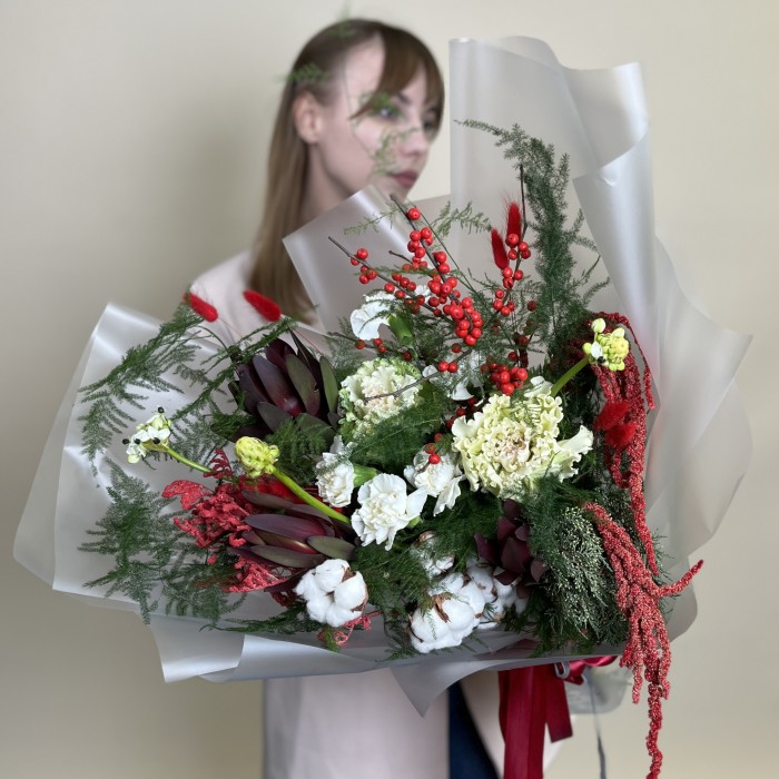 Авторский зимний букет