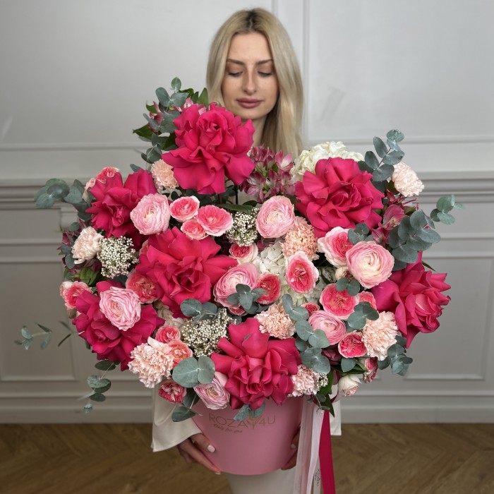 Авторская композиция в коробке Полет фантазии