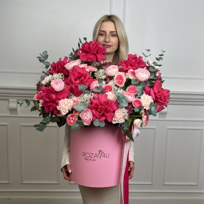 Авторская композиция в коробке Полет фантазии