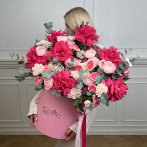 Авторская композиция в коробке Полет фантазии