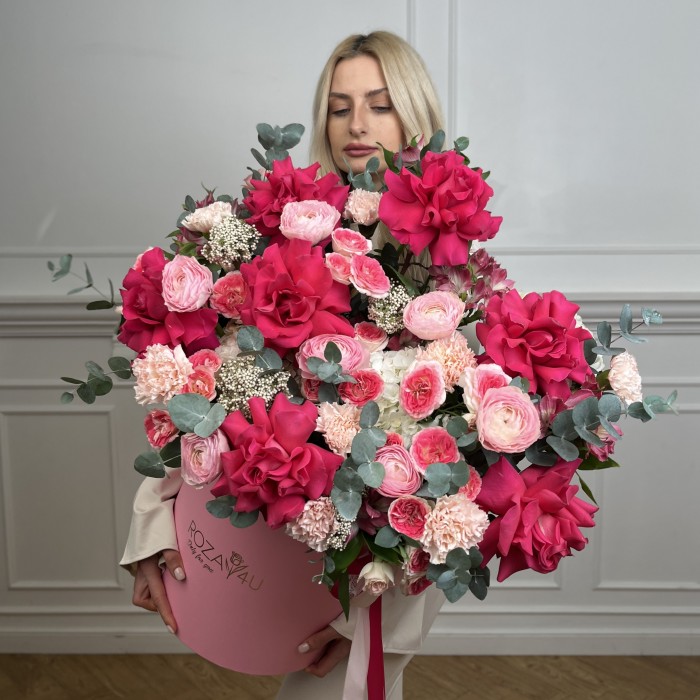 Авторская композиция в коробке Полет фантазии