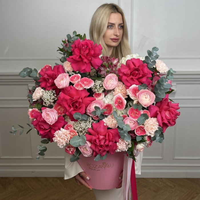 Авторская композиция в коробке Полет фантазии