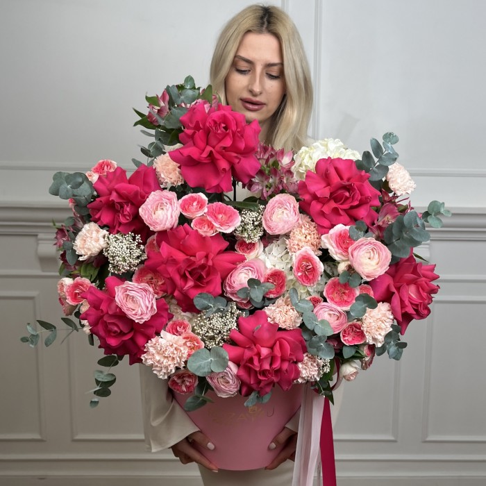 Авторская композиция в коробке Полет фантазии