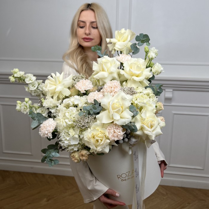 Авторская композиция в коробке Мелодия любви