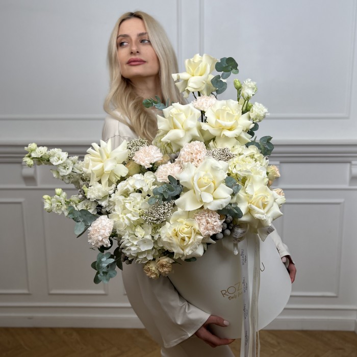 Авторская композиция в коробке Мелодия любви