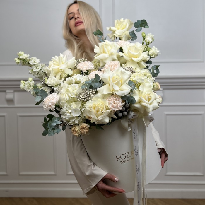 Авторская композиция в коробке Мелодия любви