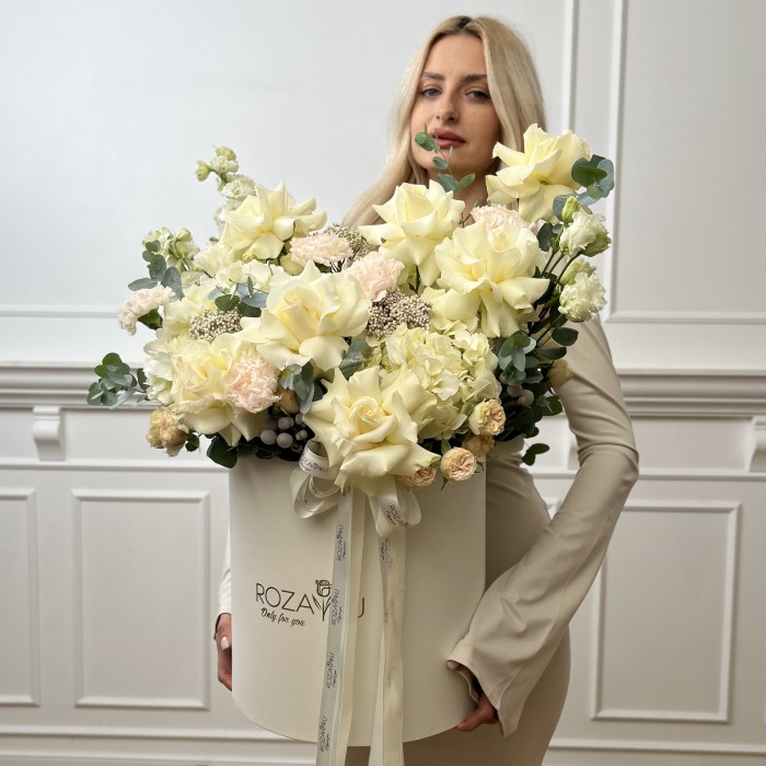 Авторская композиция в коробке Мелодия любви