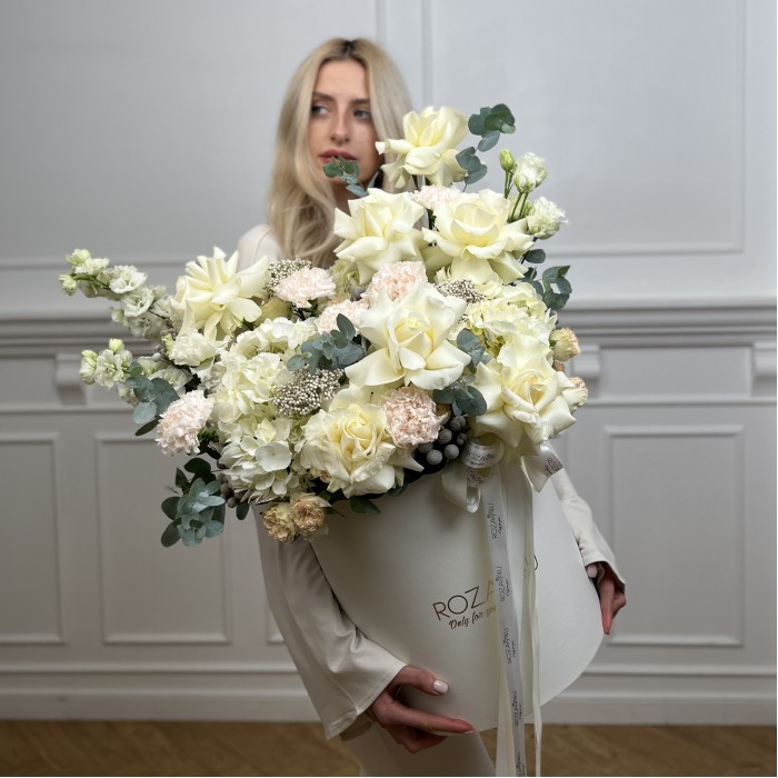 Авторская композиция в коробке Мелодия любви