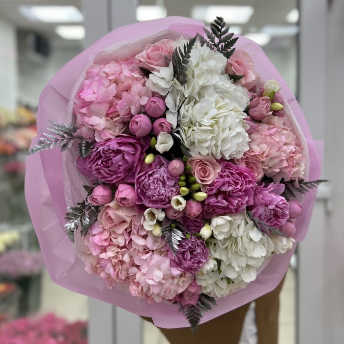 Розовый букет Сладкие Мечты