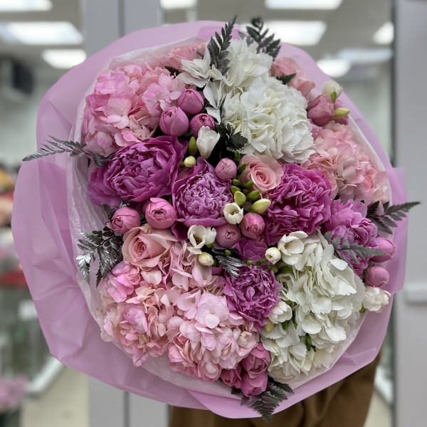 Розовый букет Сладкие Мечты