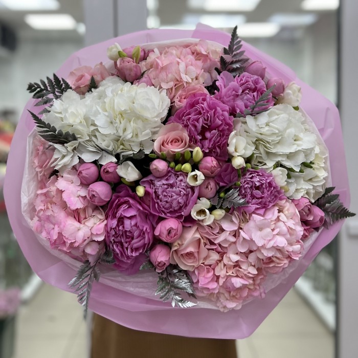 Розовый букет Сладкие Мечты