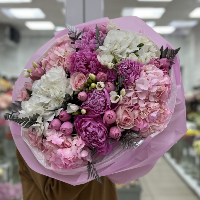 Розовый букет Сладкие Мечты