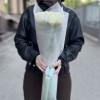 Букет из 9 белых роз Проуд 60 см