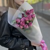 Комплимент кустовых пионовидных роз Пурпл Куин 60 см