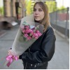 Комплимент кустовых пионовидных роз Пурпл Куин 60 см