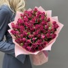 25 малиновых кустовых роз Шайенн 50 см