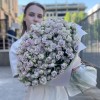 51 сиреневая кустовая роза Сильвер Шедоу 40 см