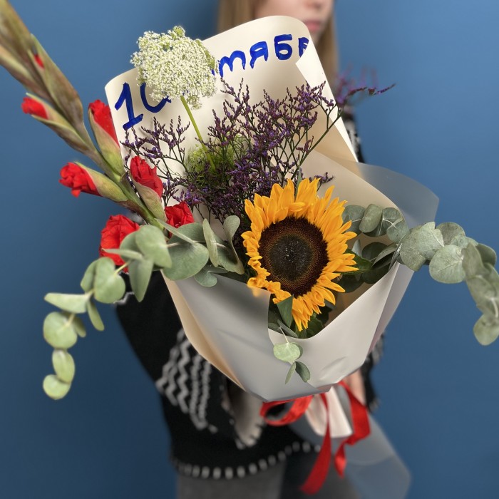 Букет в школу 1 сентября