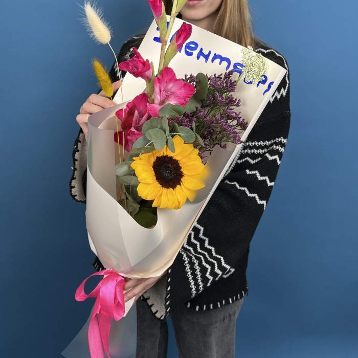 Букет в школу Осенние краски