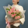 5 кустовых пионовидных роз Фенси Блоссом 50 см