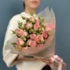 7 кустовых пионовидных роз Фенси Блоссом 50 см