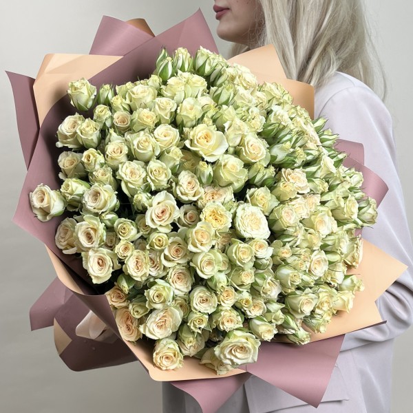 51 кустовая роза Триша 40 см