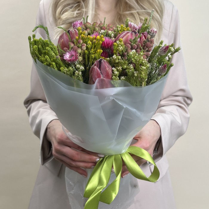 Большой экзотический микс с протеей