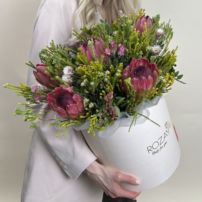 Букет дня в коробке Магия чувств