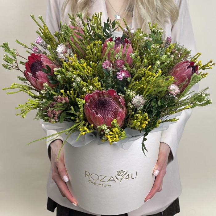 Букет дня в коробке Магия чувств