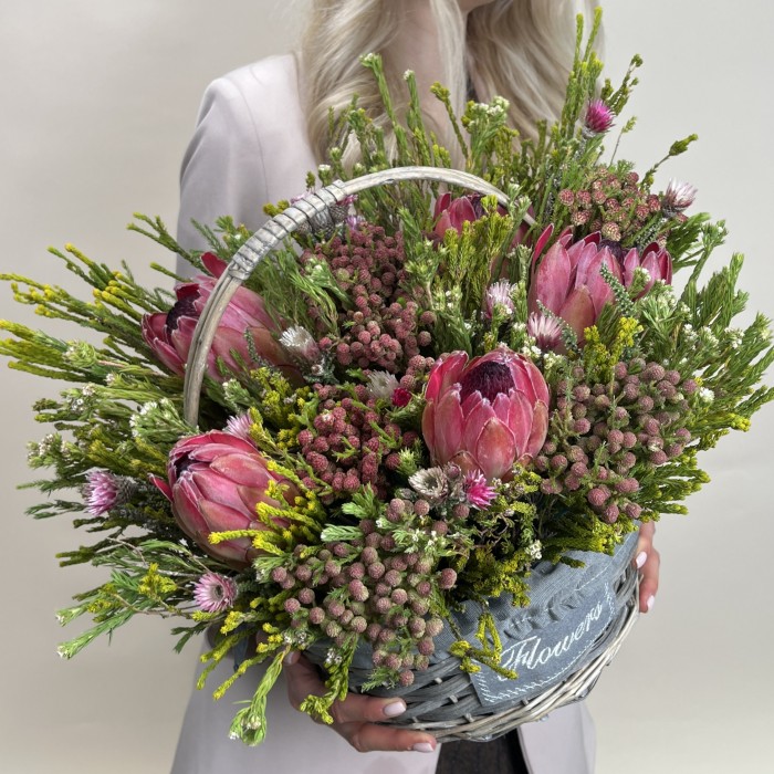 Букет дня в корзине Моя Любовь