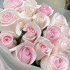 15 нежно-розовых роз Свит Ревиваль 60 см