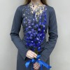 7 пышных синих дельфиниумов