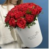 25 алых роз Эль Торо в коробке
