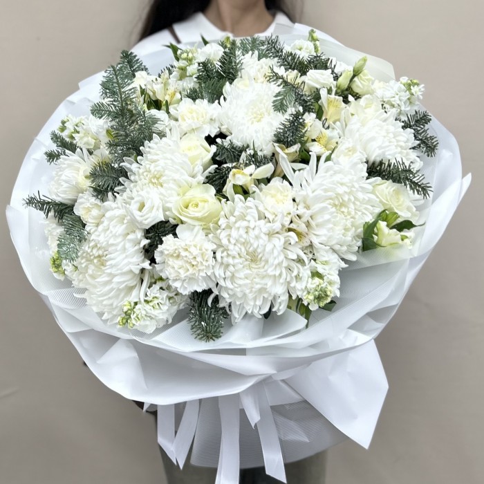 Букет дня с розами Летний день