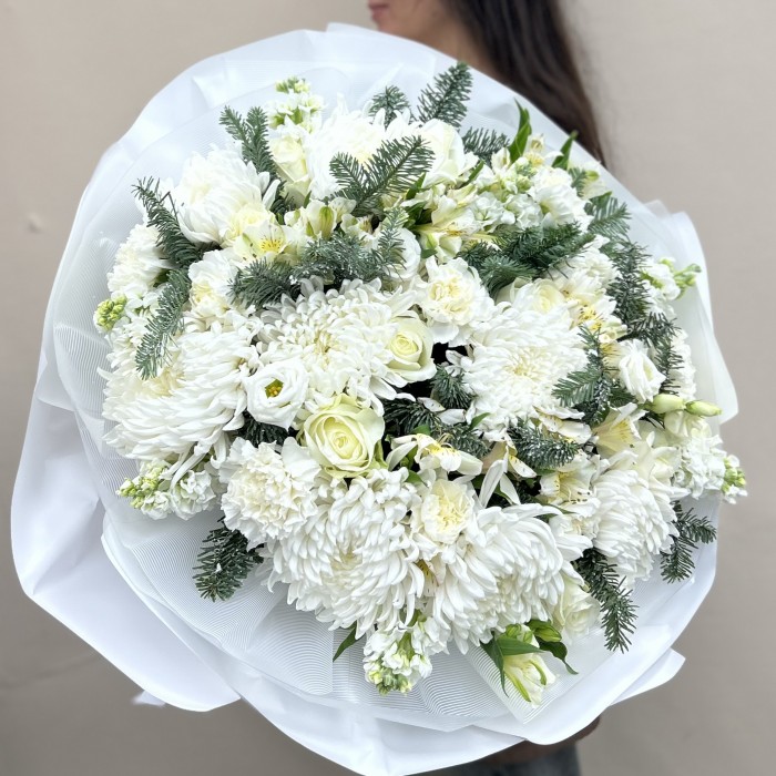 Букет дня с розами Летний день