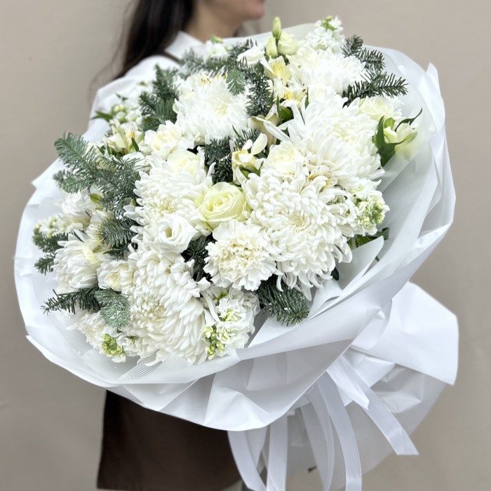 Букет дня с розами Летний день