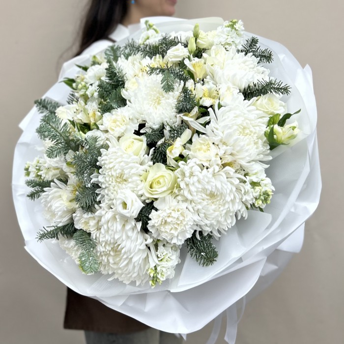 Букет дня с розами Летний день