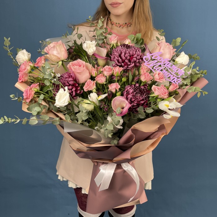 Авторский букет для мамы