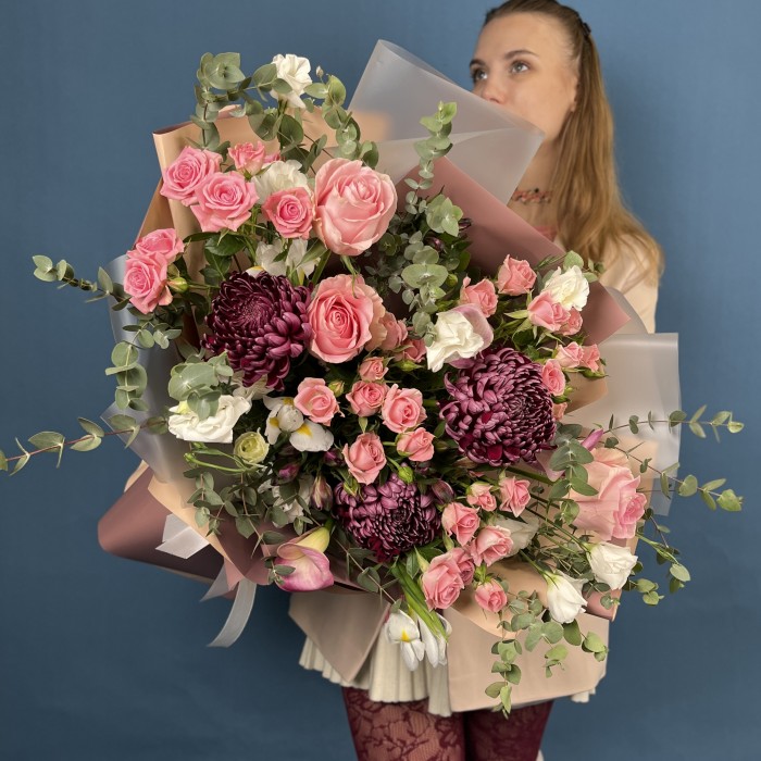 Авторский букет для мамы