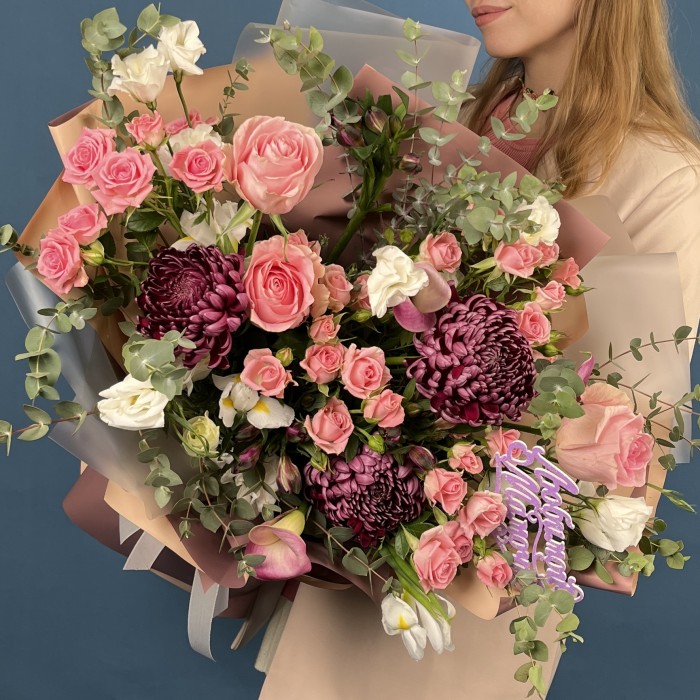 Авторский букет для мамы