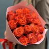 15 оранжевых роз Тропикал Амазон