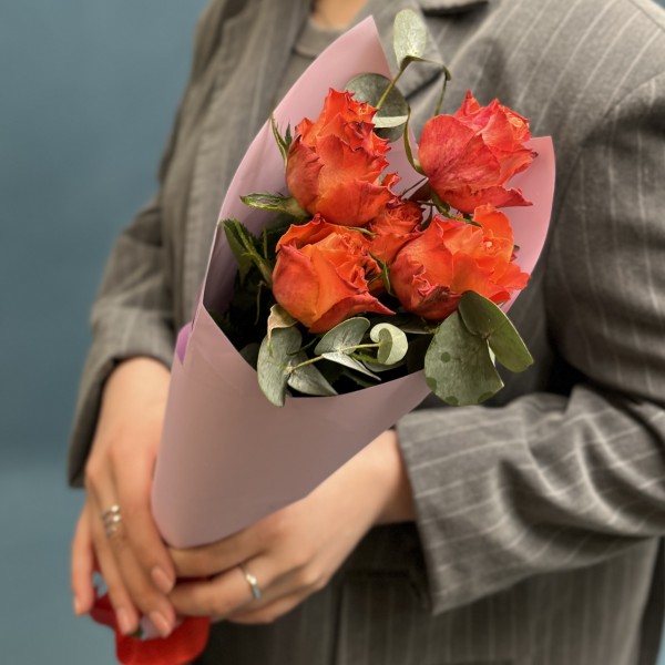 Комплимент из роз Тропикал Амазон