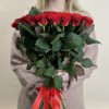 25 красных роз Эль Торо 60 см
