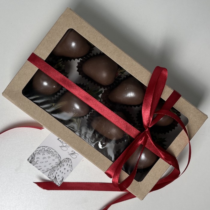 Клубника в шоколаде Классика из 8 ягод