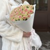 35 нежно-розовых роз Топ-Гир 50 см