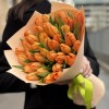 35 оранжевых тюльпанов Тайм Аут в упаковке